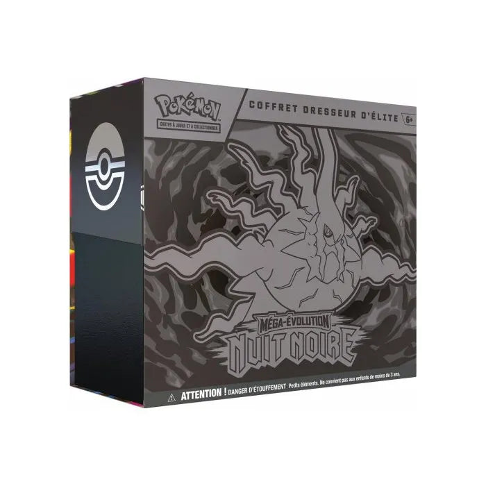 JCC Pokémon : Coffret Dresseur d’élite Méga-Évolution – Nuit Noire